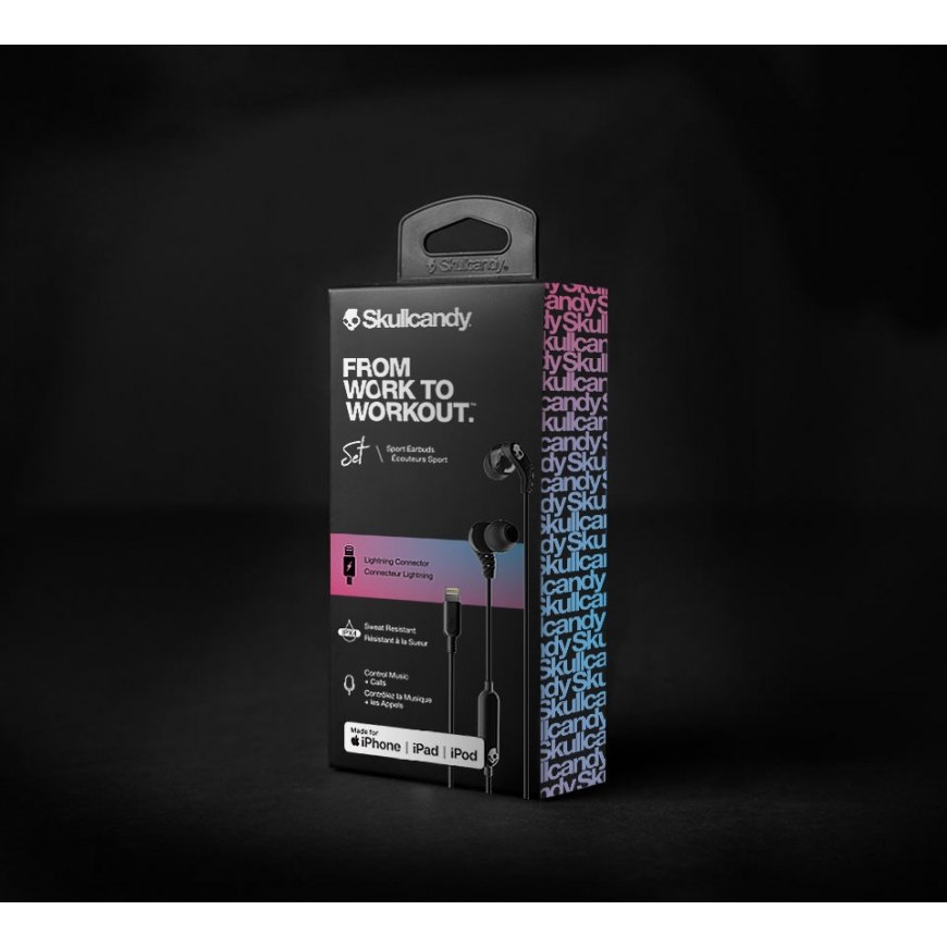 Skullcandy Set Headset Wired In-ear Calls/Music Black – 4