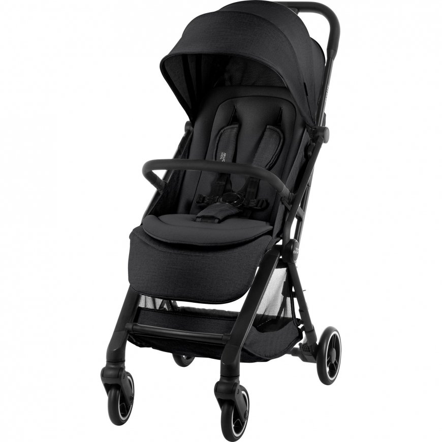 BRITAX RÖMER FLYLITE matkarattaad, Süsinikmust