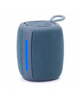 Gembird SPK-BT-LED-03-B Nešiojamasis arba vakarėlių garsiakalbis Mėlyna 5 W
