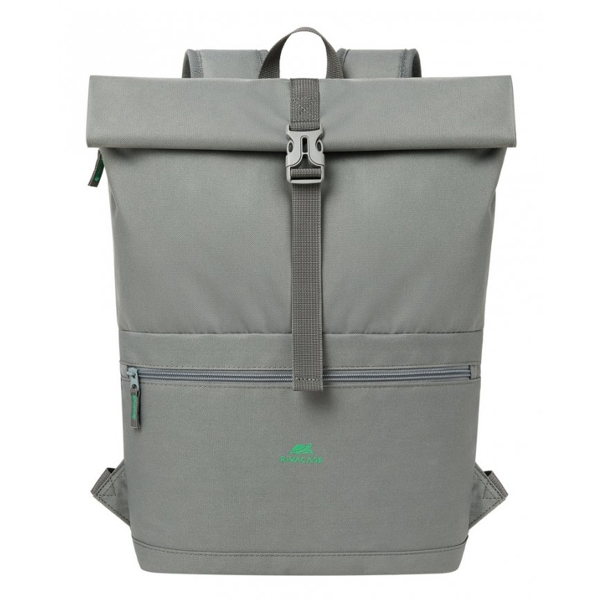 Rivacase Gremio mugursoma City backpack Pelēks Poliesters, Pārstrādāts polietilēna terepftalāts (rPE
