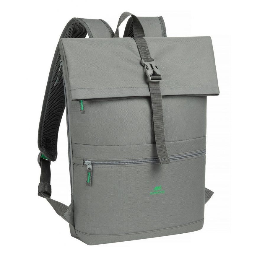 Rivacase Gremio kuprinė City backpack Pilka Poliesteris, Perdirbtas polietilentereftalatas (rPET) – 2