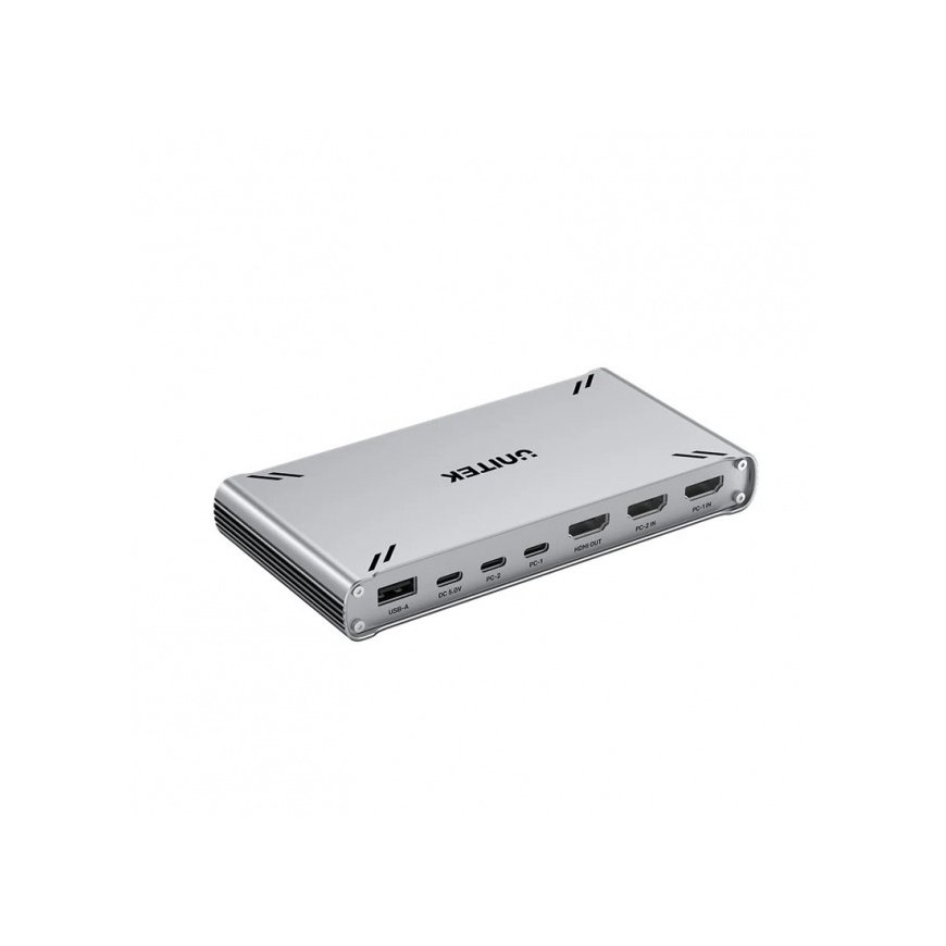 UNITEK KVM slēdzis Unitek USB-C 10Gbps