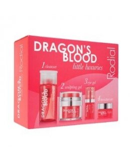 Little Luxuries Kit Set Rodial: Dragon's Blood, Purifying, Micellar Duo, For All Skin Types, 100 ml + Dragon's Blood, Sculpting,