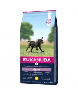 EUKANUBA Puppy Large runsas kanaa 15kg