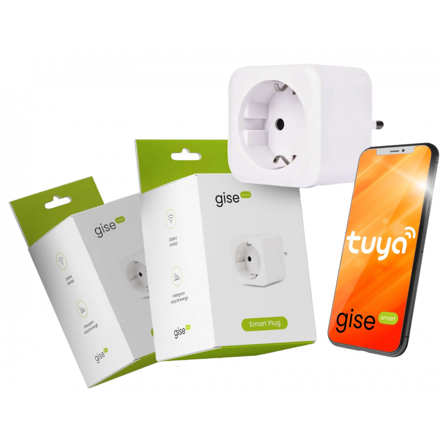 GISE Smart Išmanusis WiFi lizdas | Tuya | SP-02