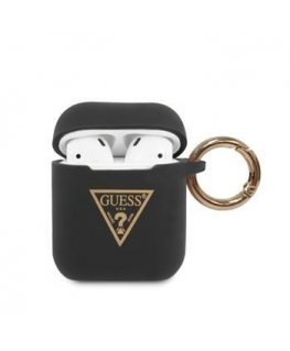 AirPods Arvaus Kolmio Silikonikotelo Musta