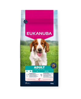 EUKANUBA Adult Small/Medium Salmon & Barley 12kg