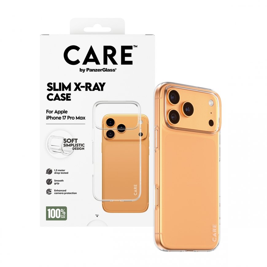 PanzerGlass CARE by ® Fashionable Case Transparent X-Ray Soft Basic iPhone 17 Pro Max mobile phone c – 5