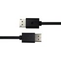 Deltaco DisplayPort 1.4 -kaapeli, DP8K-sertifioitu, 2 m, musta Deltaco DisplayPort 1.4 -kaapeli, DP8K-sertifioitu, 2 m, musta