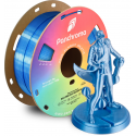 Polymaker Panchroma PLA DUAL SILK plastikas - Beluga Sidabrinis-Mėlyna