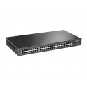 TP-Link TL-SG1048 Ne-valdomas Gigabit Ethernet (10/100/1000) 1U Juoda TP-Link TL-SG1048 Ne-valdomas Gigabit Ethernet (10/100/1000) 1U Juoda