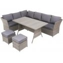 Lauko baldų komplektas Sodo baldų komplektas Nefryt D042-33DW PATIO Lauko baldų komplektas Sodo baldų komplektas Nefryt D042-33DW PATIO