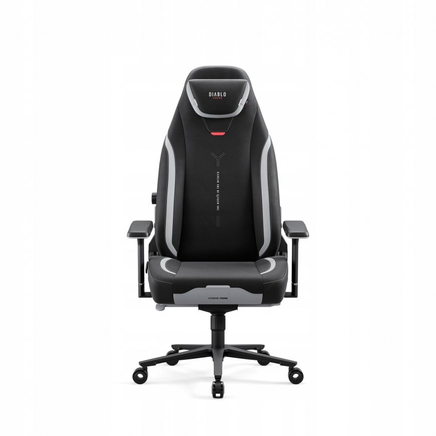 Diablo Tooli Diablo X-Eye Prime Tavaline Suurus - Põlenud Must ergonoomiline tool