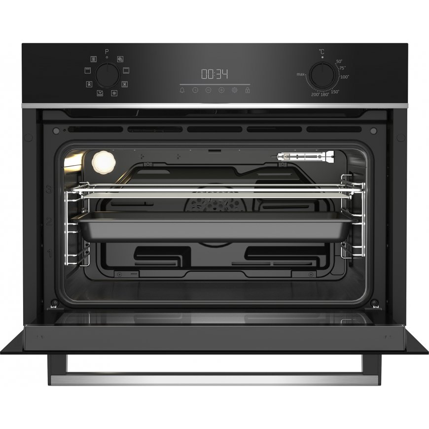 Beko b300 BBCM13300X 48 l 2400 W Roostevaba teras – 4