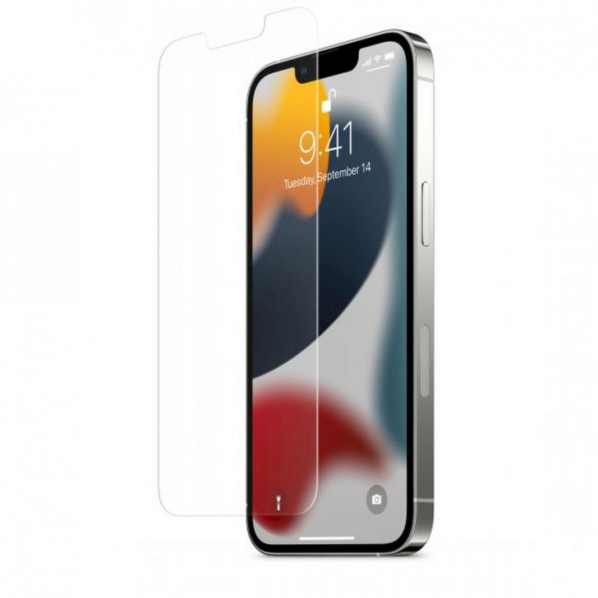 3mk kieto stiklo „Max Privacy“ ekrano apsauga, skirta „iPhone 13 / 13 Pro / 14 / 16E“ – 2