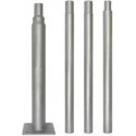 Led Line Prime Apšvietimo stulpo komplektas, surenkamas, 4m, pilkas Led Line Prime Apšvietimo stulpo komplektas, surenkamas, 4m, pilkas