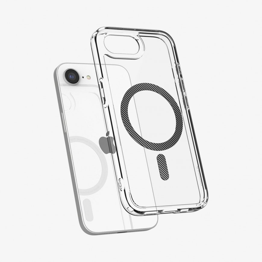 Spigen Ultra Hybrid (MagFit) iPhone 16e Case Carbon Fiber – 3