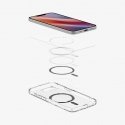 Spigen Ultra Hybrid (MagFit) matkapuhelimen suojakotelo 15,5 cm (6.1") Suojus Hiili, Läpinäkyvä