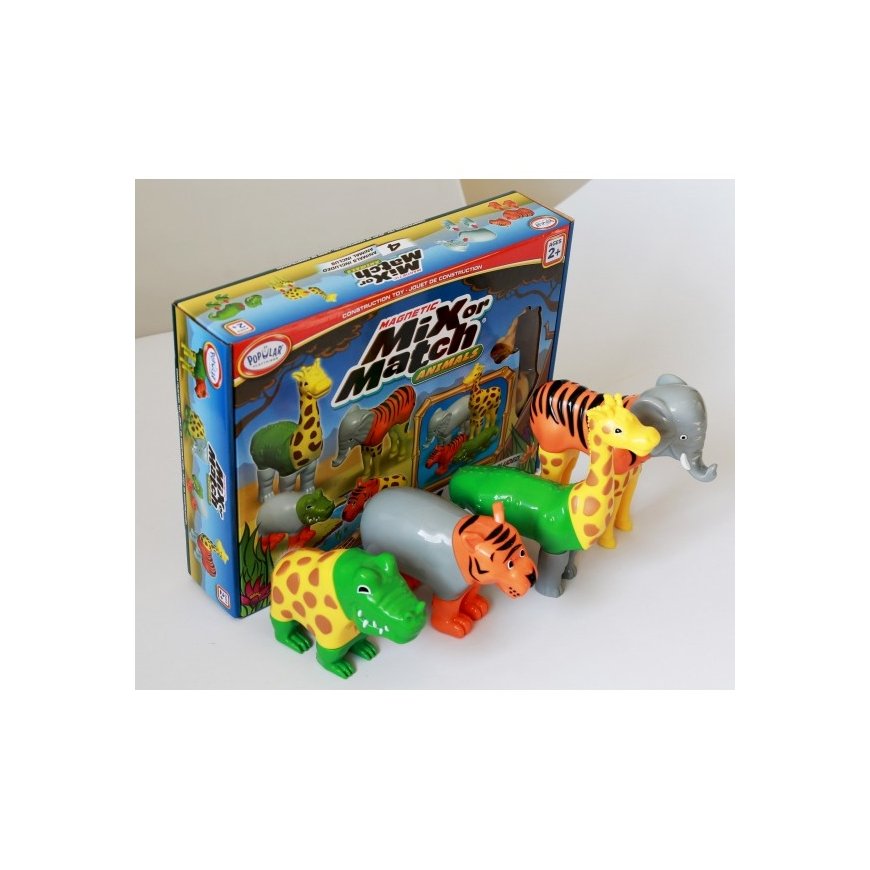 Popular Playthings Magnetic Mix or Match Animals