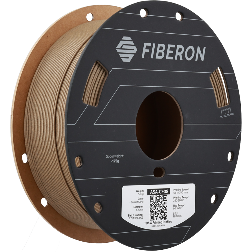 Polymaker Fiberon ASA-CF08 plastikas - Kõrbe liiv