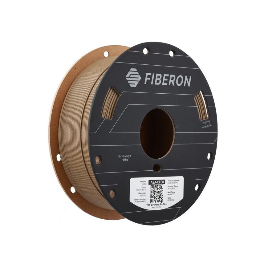 Polymaker Fiberon ASA-CF08 plastikas - Kõrbe liiv – 2