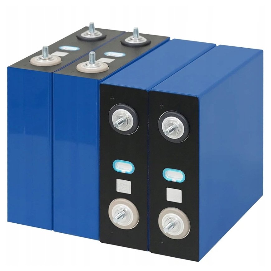 Green Cell Lithium Iron Phosphate battery cells LiFePO4 3.2 V 90 Ah, 4 pieces in a package.