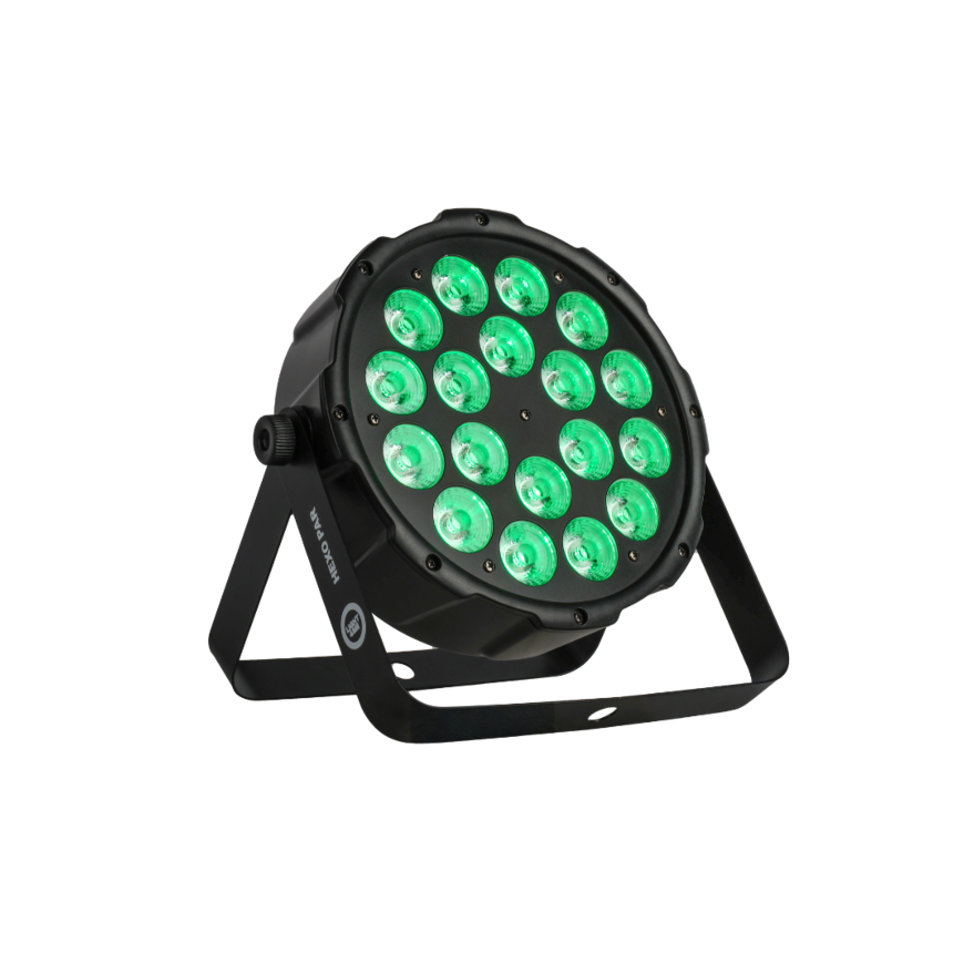 LIGHT4ME QUATRO PAR 18x10W RGBW Scenos prožektorius
