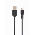 Gembird CC-MUSB2D-1M USB кабель USB 2.0 USB A Micro-USB A Черный Gembird CC-MUSB2D-1M USB кабель USB 2.0 USB A Micro-USB A Черный
