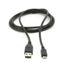 Gembird CC-MUSB2D-1M USB кабель USB 2.0 USB A Micro-USB A Черный Gembird CC-MUSB2D-1M USB кабель USB 2.0 USB A Micro-USB A Черный