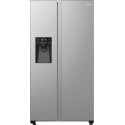 Hisense RS5P535NTCE side by side ledusskapis Brīvi novietots 566 L E Pelēks