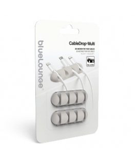 Bluelounge CableDrop Multi Laud Kaablihoidja Valge