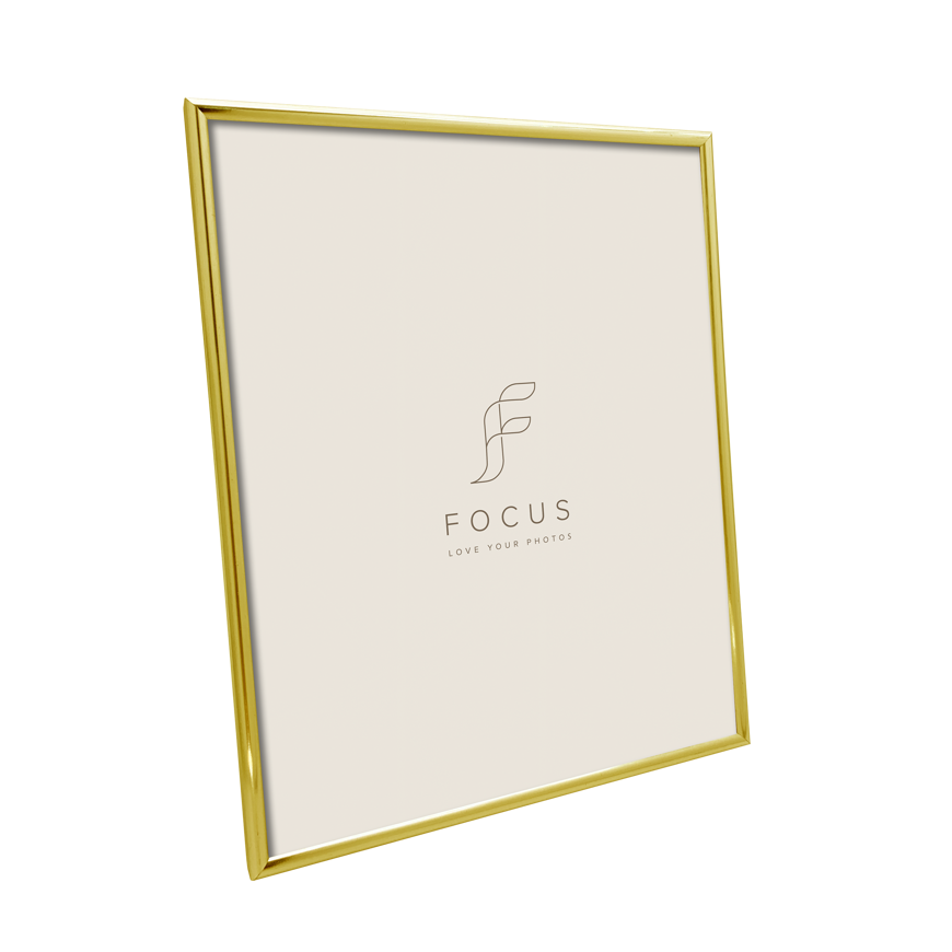 Kuvakehys Focus Lily Gold 20x30