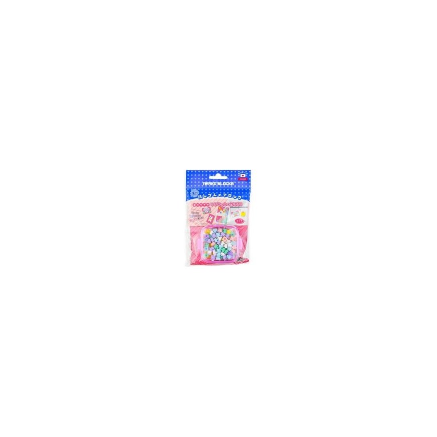 Karpomas Iwako creative mosaic set "KESHI-BLO Mini Magnet-Green", ER-GLB414 – 2