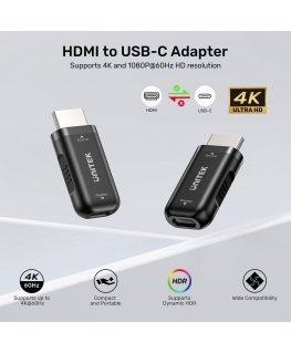 Adapter Unitek HDMI USB-C HDR/HDCP/ 4K 60Hz