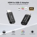 Unitek HDMI -adapteri USB-C:lle HDR/HDCP/ 4K 60Hz Unitek HDMI -adapteri USB-C:lle HDR/HDCP/ 4K 60Hz