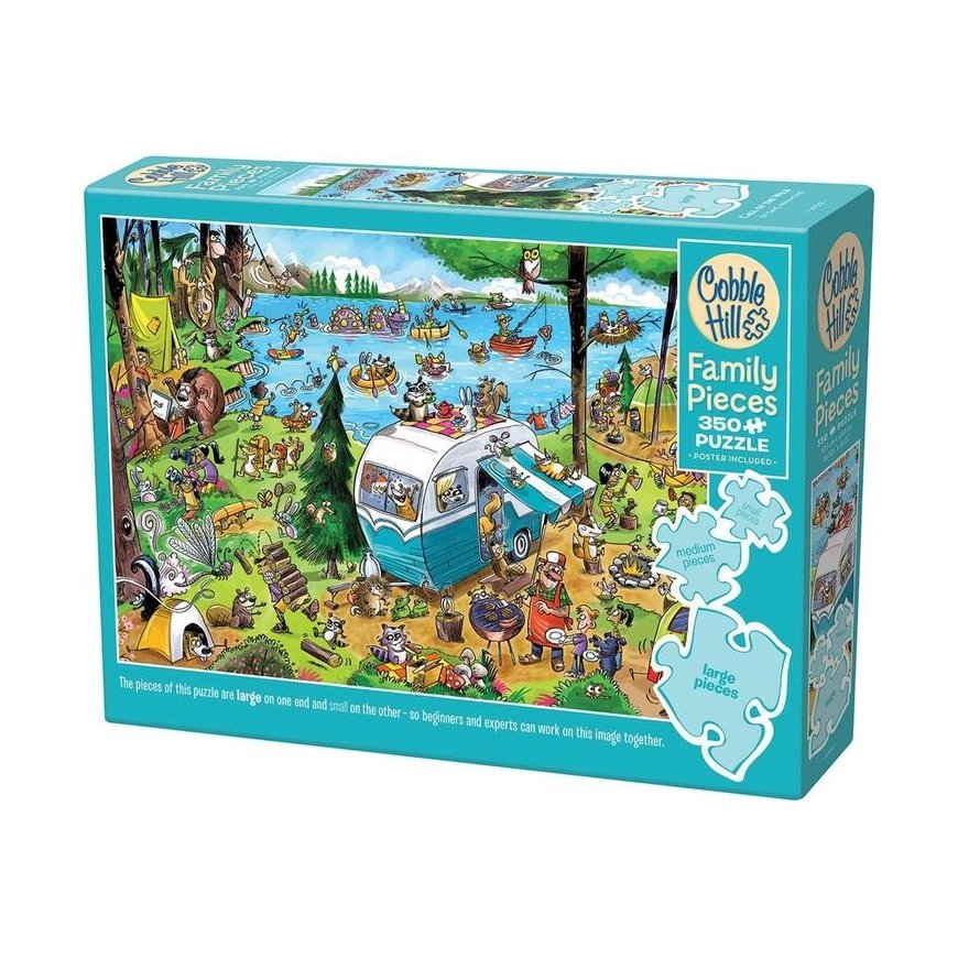 Dėlionė Ravensburger - Pusle 500 Peatu järvede juures
