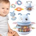 WOOPIE Baby Wańka Wstańka Sensory Toy 2-in-1 Rattle Teether WOOPIE Baby Wańka Wstańka Sensory Toy 2-in-1 Rattle Teether