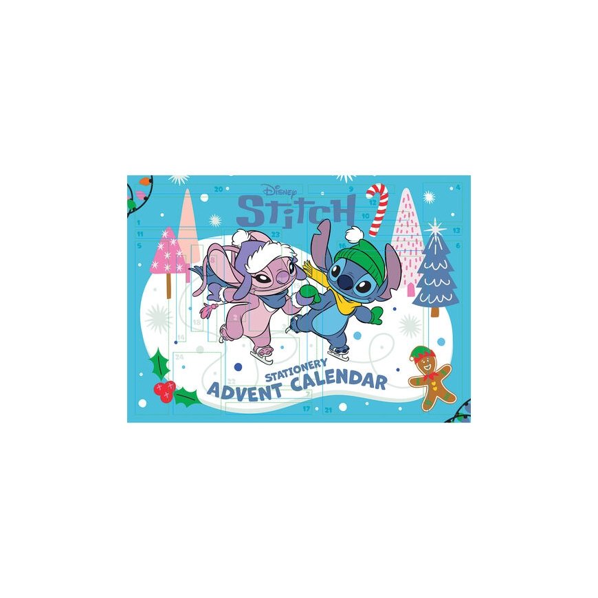 Piramidė Disney Stitch kalėdų kalendorius