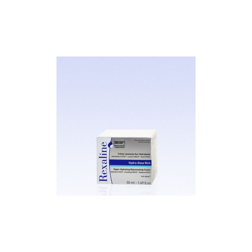 Rexaline Hydra-Dose Rich Päivä- ja yövoide Kasvot, Niska All ages 50 ml – 2