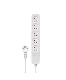 Savio Power strip 5 sockets 3m white LZ-09 5 AC outlet(s) Type F