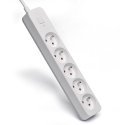 Savio Power strip 5 sockets 3m white LZ-09 5 AC išvestis(ys / čių) F tipas Balta