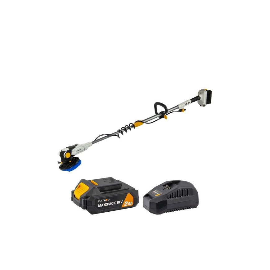 Batavia Twinbrush V2 telescopic 18V brushless power scrubber