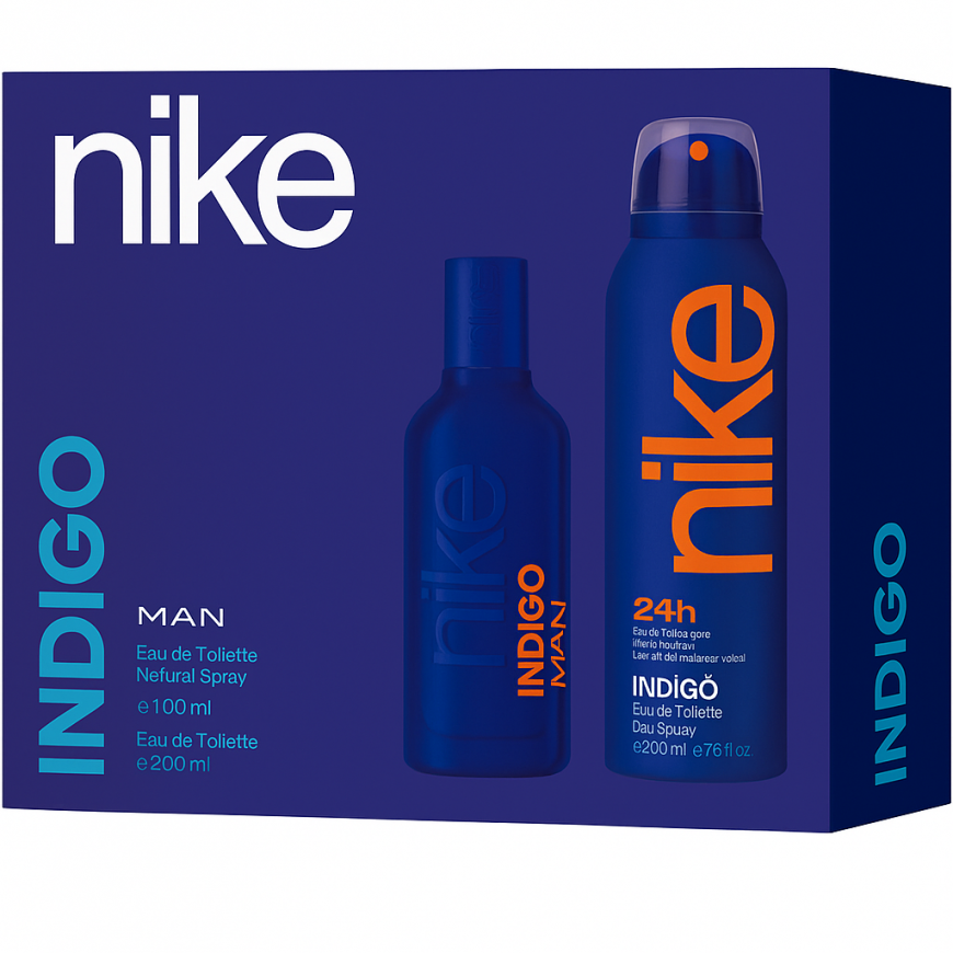Nike Man EDT 100 Indigo Deodorant Cof