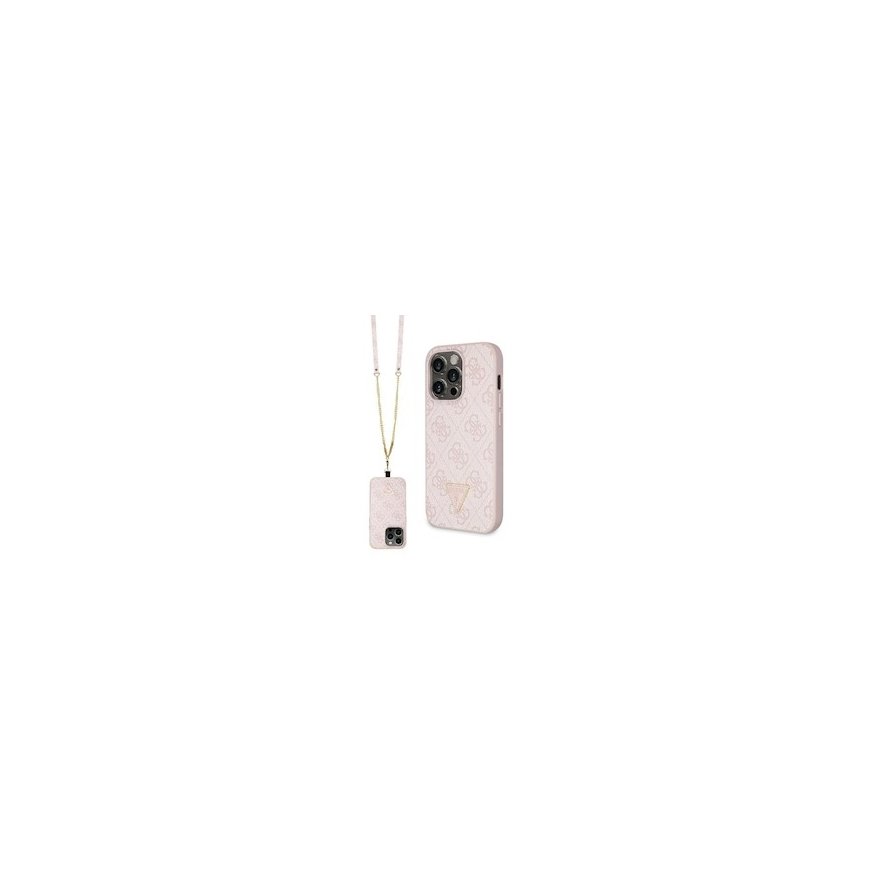 Dėklas Guess 4G Big Logo Cord Stap Crossbody on mõeldud Apple iPhone Air pruunis värvitoonis – 2