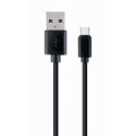 Cablexpert CC-USB2-AMCM-1M USB cable USB 2.0 USB A USB C Black Cablexpert CC-USB2-AMCM-1M USB cable USB 2.0 USB A USB C Black