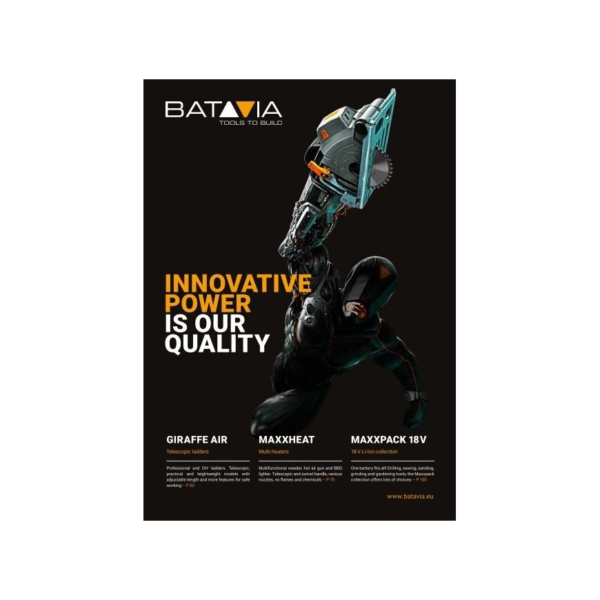 Grandininis pjūklas Batavia B.V. Batavia 18V reciprocating saw - Without battery and charger – 2