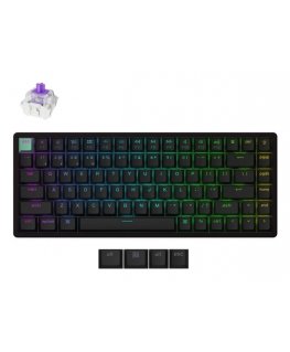 Keychron K2 HE näppäimistö Pelaaminen USB + RF Wireless + Bluetooth QWERTY englanti musta