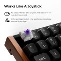 Keychron K2 HE tastatūra Speļu USB + RF Wireless + Bluetooth QWERTY Angļu Melns Keychron K2 HE tastatūra Speļu USB + RF Wireless + Bluetooth QWERTY Angļu Melns