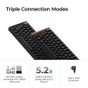 Keychron K2 HE näppäimistö Pelaaminen USB + RF Wireless + Bluetooth QWERTY englanti musta Keychron K2 HE näppäimistö Pelaaminen USB + RF Wireless + Bluetooth QWERTY englanti musta