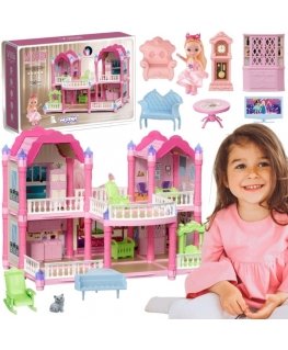 WOOPIE Nukkekoti Villa Puutarha 156 osaa.